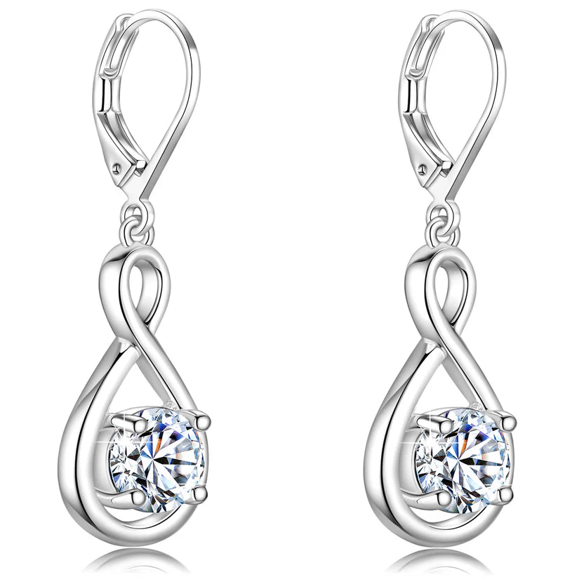 S925 Sterling Silver Earrings Dangle Drop Earrings