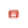 Fancy Vivid Pink VS1 IGI Certified Emerald Lab Grown Diamond