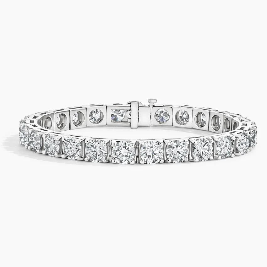 7 in. Lab Diamond Tennis Bracelet (27 ct. tw.) in 14K White Gold