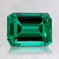 7.7x5.8mm Lab Grown Emerald