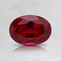 7x5mm Oval Lab Grown Ruby