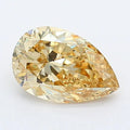 Fancy Yellow VS1 IGI Certified Pear Lab Grown Diamond