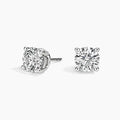 4-Prong Certified Lab Diamond Stud Earrings (2 ct. tw.) in 18K White Gold