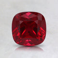 6mm Cushion Lab Grown Ruby