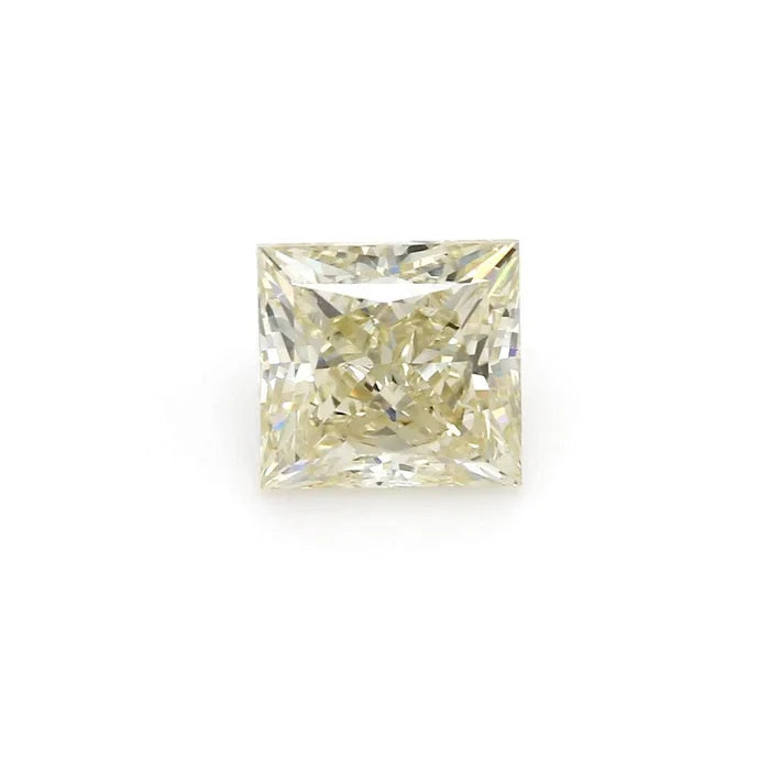 Light Yellow VS1 IGI Certified Princess Lab Grown Diamond