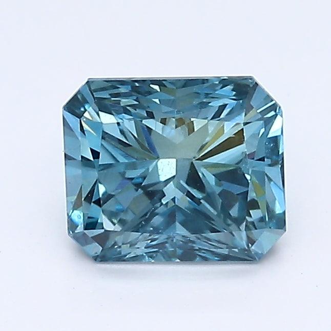 Fancy Vivid Blue VS2 IGI Certified Radiant Lab Grown Diamond