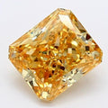 Fancy Vivid Yellow VS1 IGI Certified Radiant Lab Grown Diamond