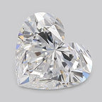 Heart cut lab diamonds
