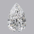 Pear cut lab grown diamonds