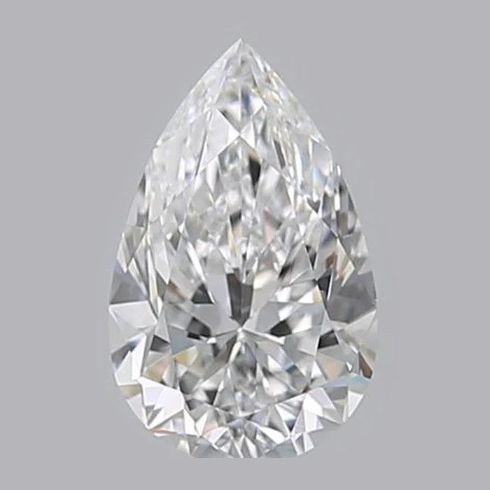 Pear cut lab grown diamonds