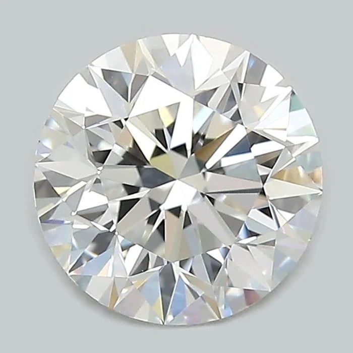 Round cut lab grown diamonds