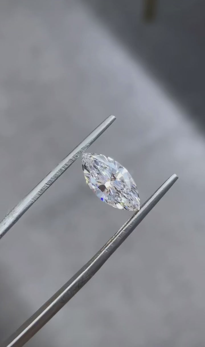 Marquise cut lab grown diamonds